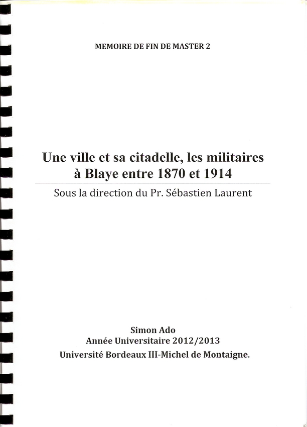 diplome universitaire histoire
